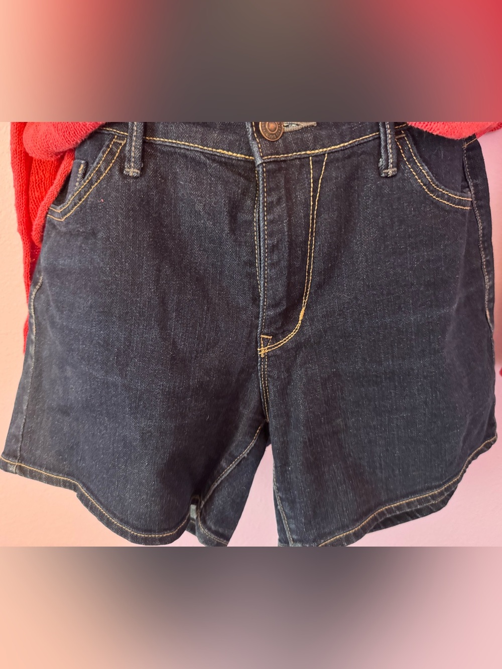 Old Navy Dark Blue Denim Jean Shorts